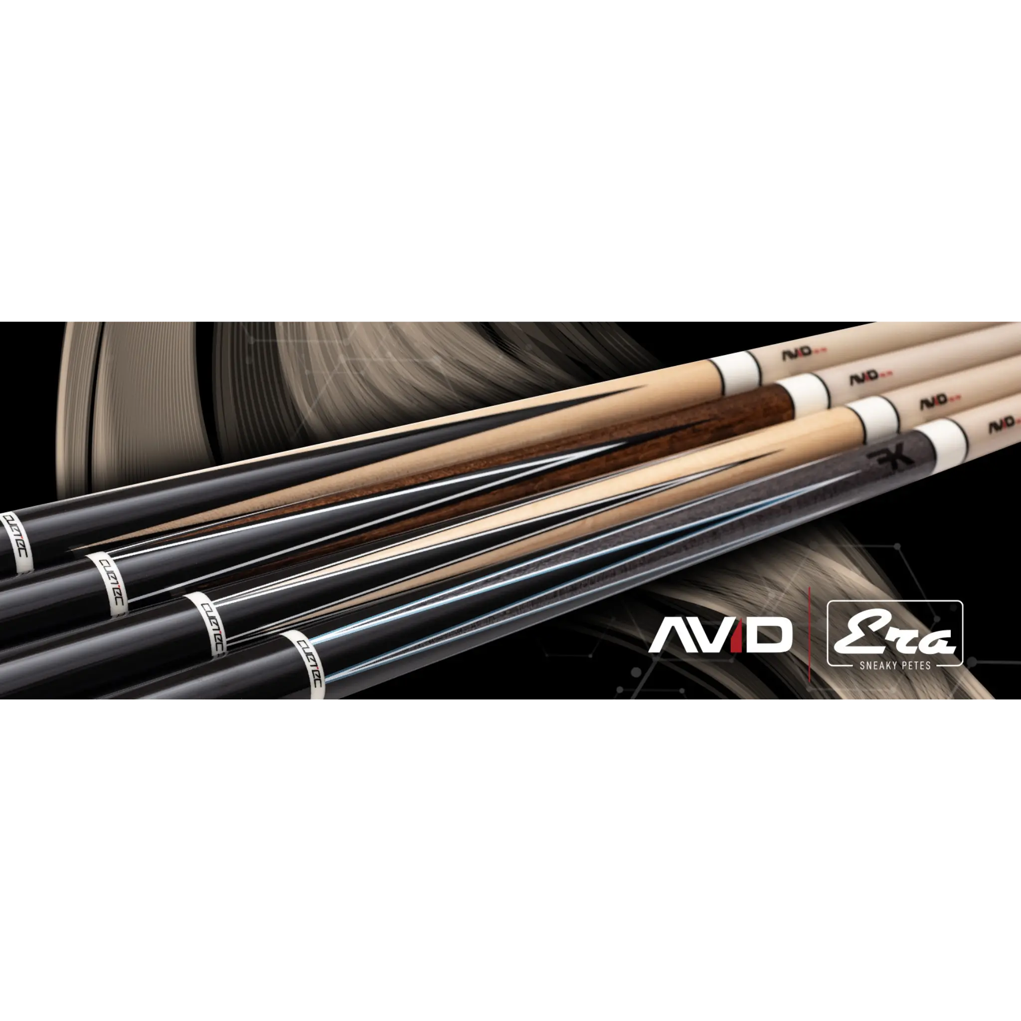 Taco de Pool Cuetec AVID Era 6PT LW Grey Taco de Pool Cuetec AVID Era 6PT LW Grey